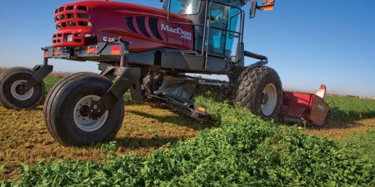 Double Windrow Attachment Option